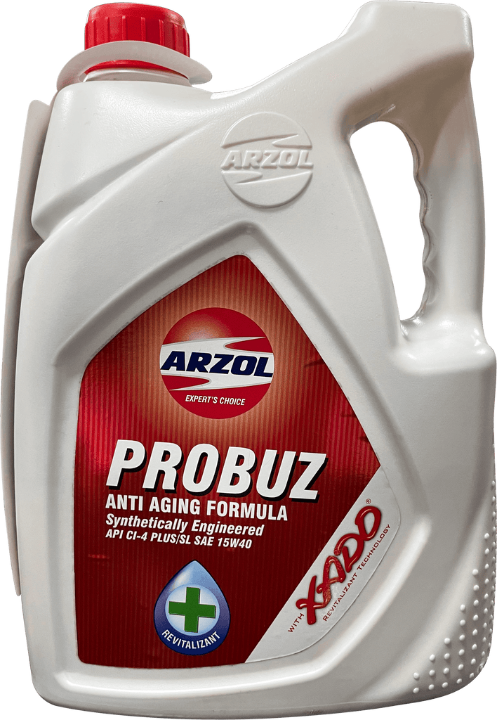 Arzol Probuz Oil 15w40 with XADO Anti Aging Formula CI-4 PLUS/SL SAE 4l