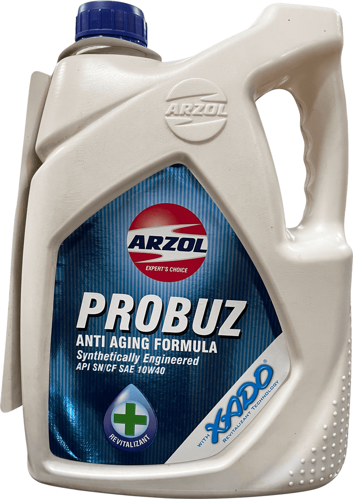 Arzol Probuz Oil 10w40 with XADO Anti Aging Formula SN/CF 4l