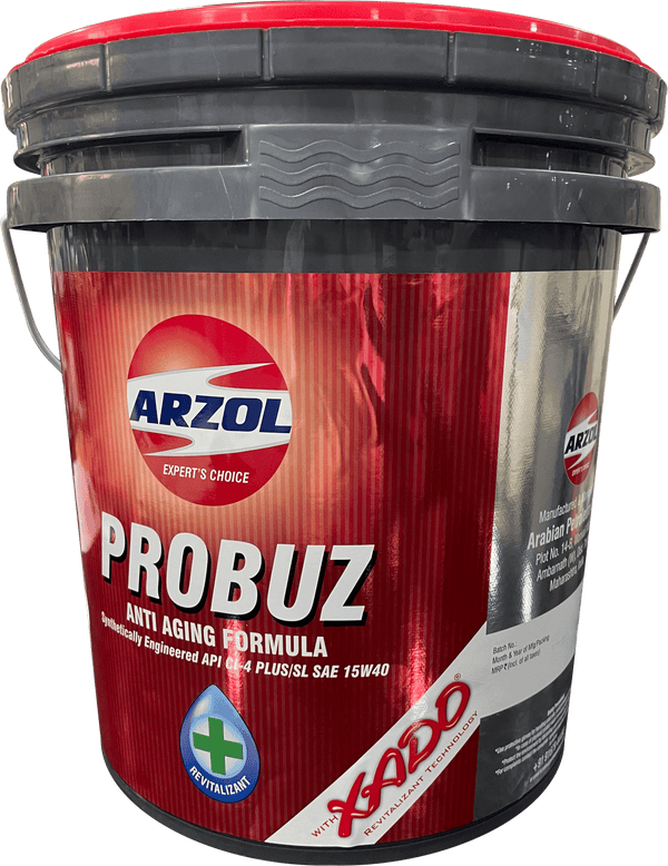 Arzol Probuz Oil 15w40 with XADO Anti Aging Formula CI-4 PLUS/SL SAE 10l