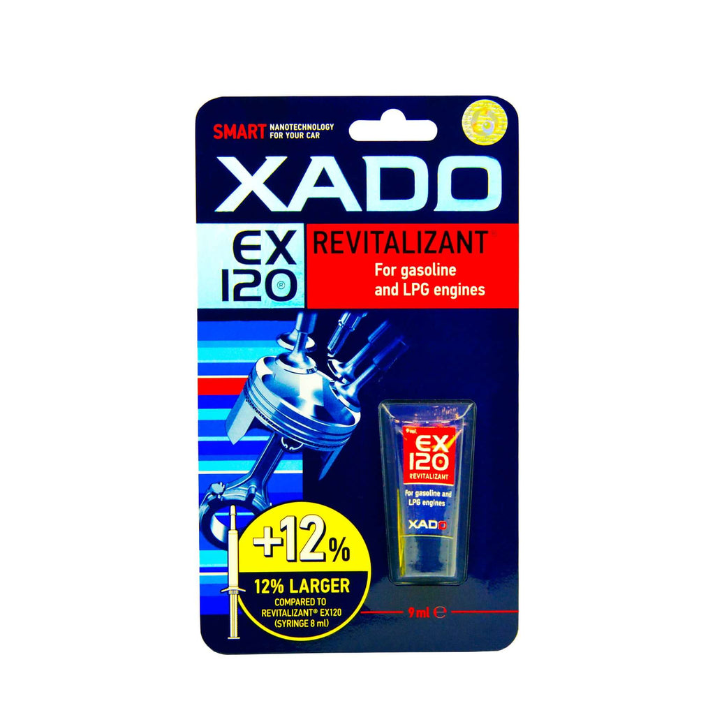 ХАDО® REVITALIZANT EX 120  for gasoline engines (blister package, tube 9 ml)