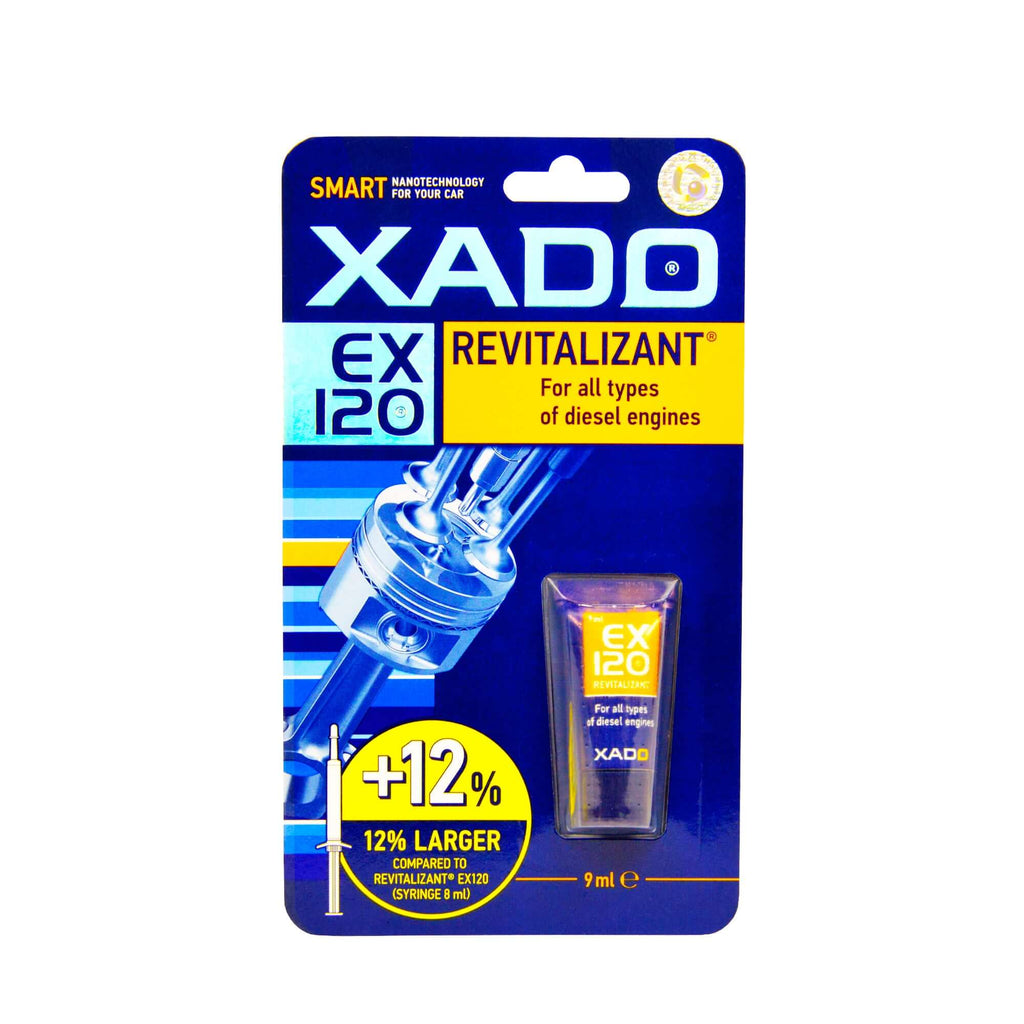 XADO® REVITALIZANT EX 120 for diesel engines (blister package, tube 9 ml)